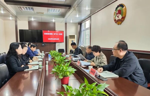凤翔区政协党组（扩大）会议召开 传达学习贯彻党的二十届四中全